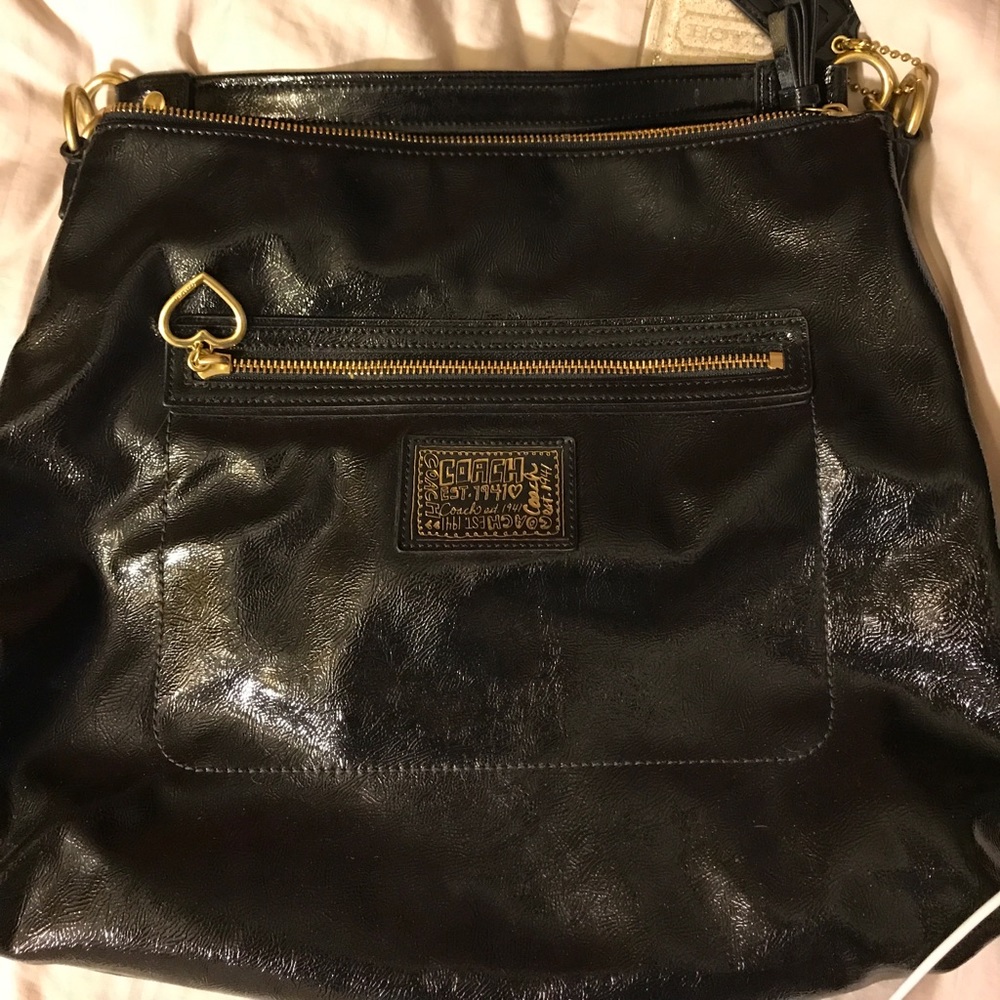Black coach bag