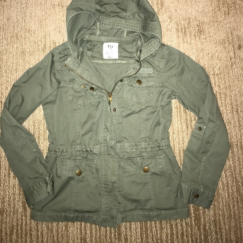 Green Army Jacket from Tilly's