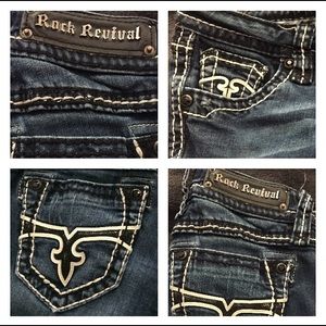 👖ROCK REVIVAL Slim BOOT👖