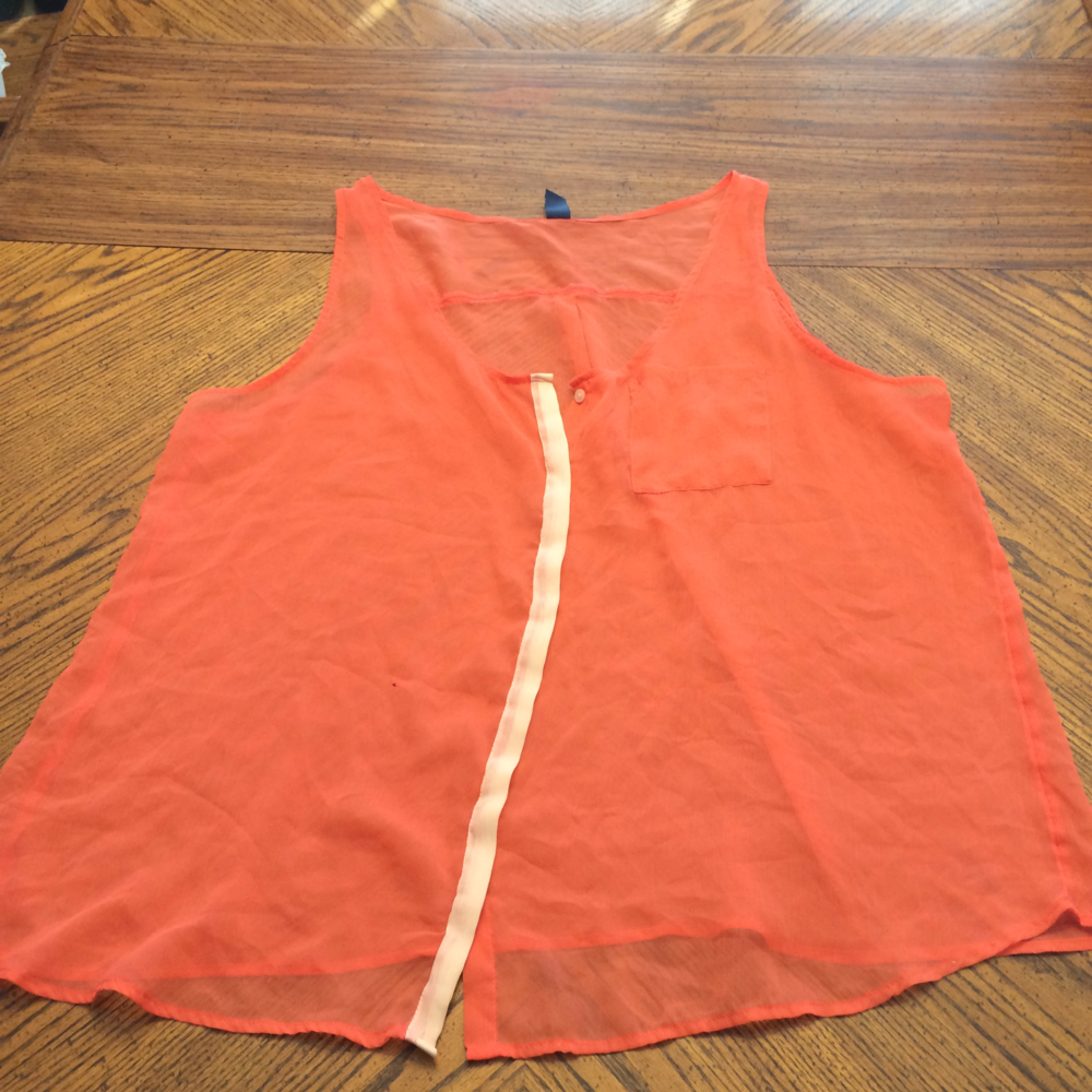 Sheer Coral Tank