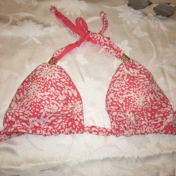 Coral halter bikini - Picture 2 of 3