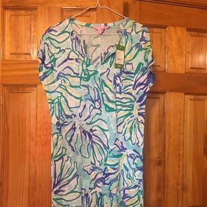 NWT Lilly Pulitzer T shirt dress