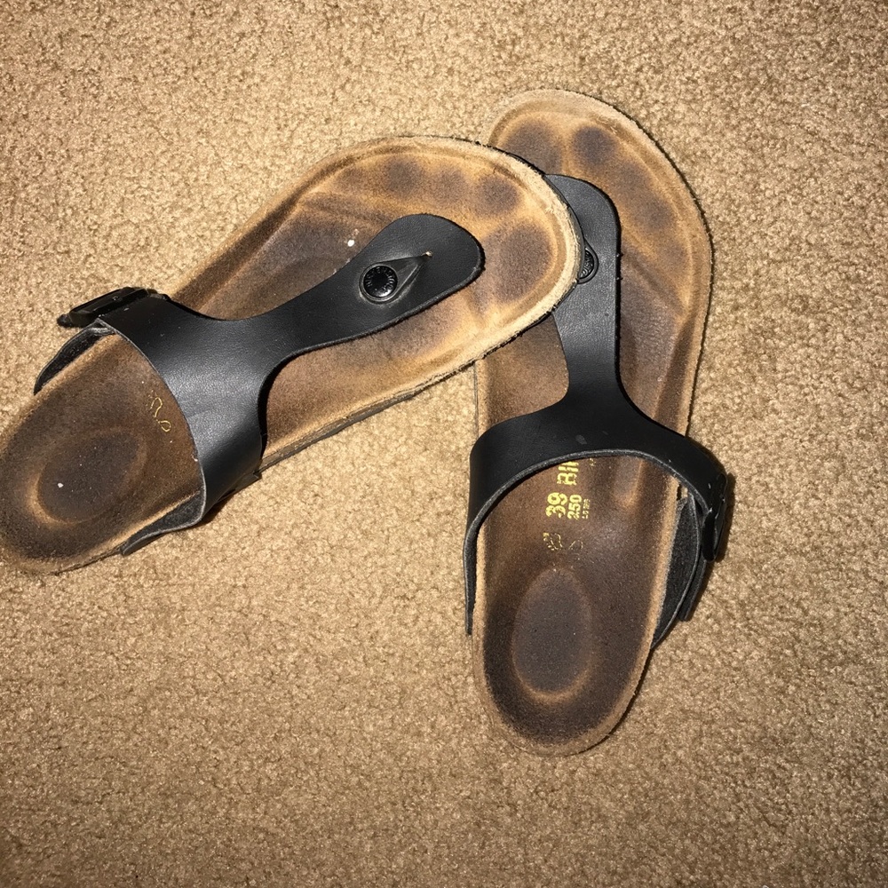 Black Birkenstocks