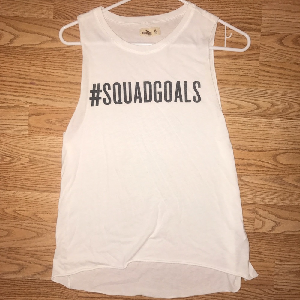 Hollister "#SQUADGOALS" tank