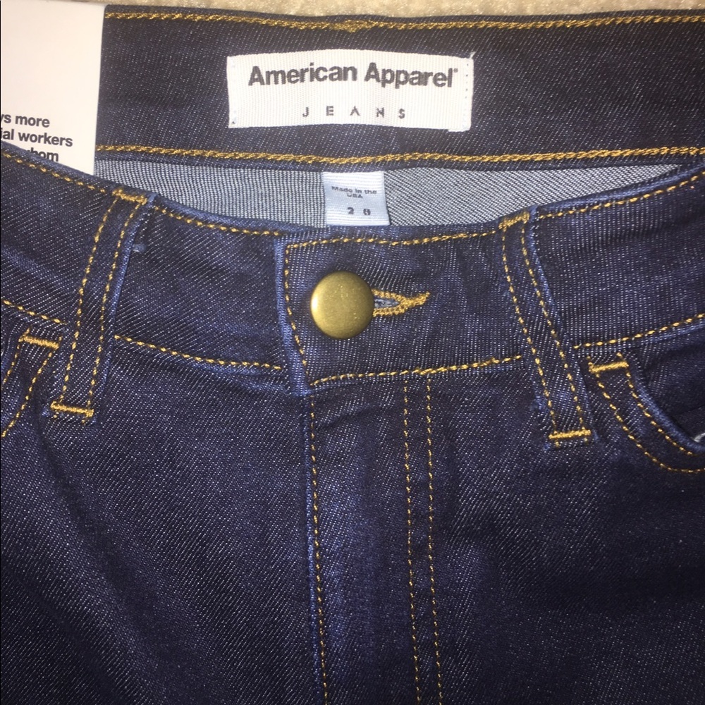 American Apparel Wash Pencil Jean (NWT)