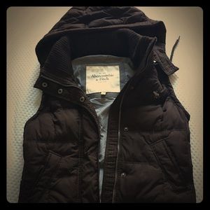 Abercrombie and Fitch Hooded Vest Abercrombie and Fitch Hooded Vest