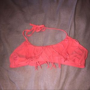light salmon pink bikini top