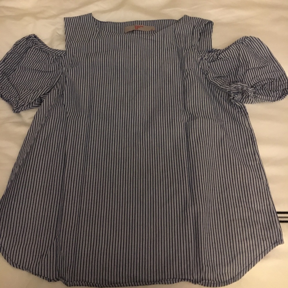 cold shoulder top- wore once