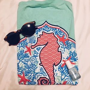 simply southern mint t shirt