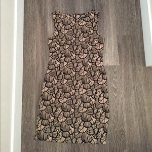 Professional midi printed dress