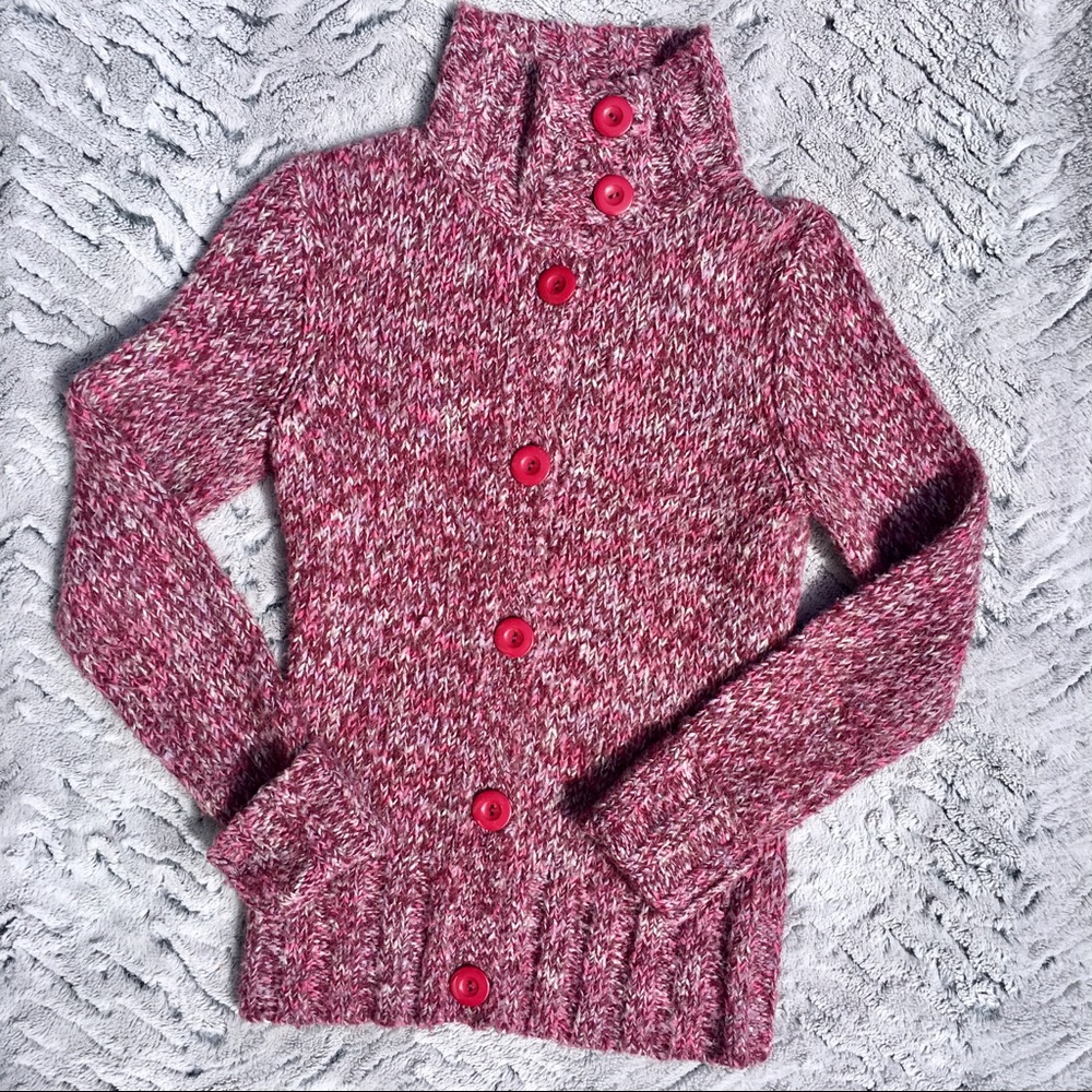 Nordstrom Rubbish Wool Blend Button Cardigan