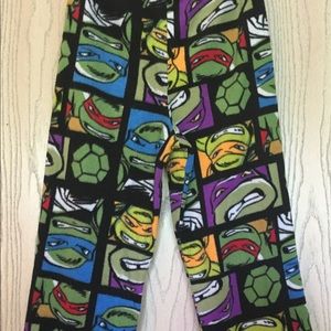 Kids TMNT Pajama Pants Size Small