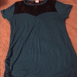 Short sleeve maternity shirt size S