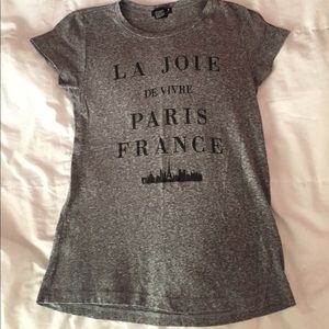 Gray forever 21 shirt