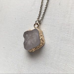 Faux Gemstone Necklace