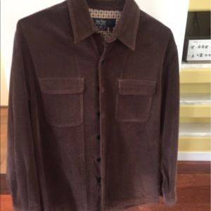 Men's burgundy longs sleeve shirt