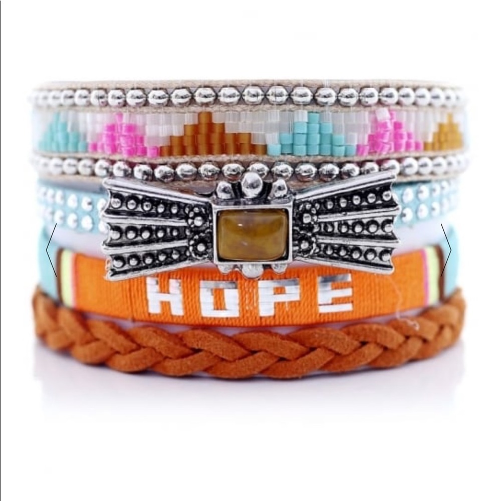 Hipanema Hope multi strand bracelet New with bag!