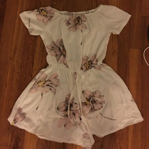 Floral Printed Romper