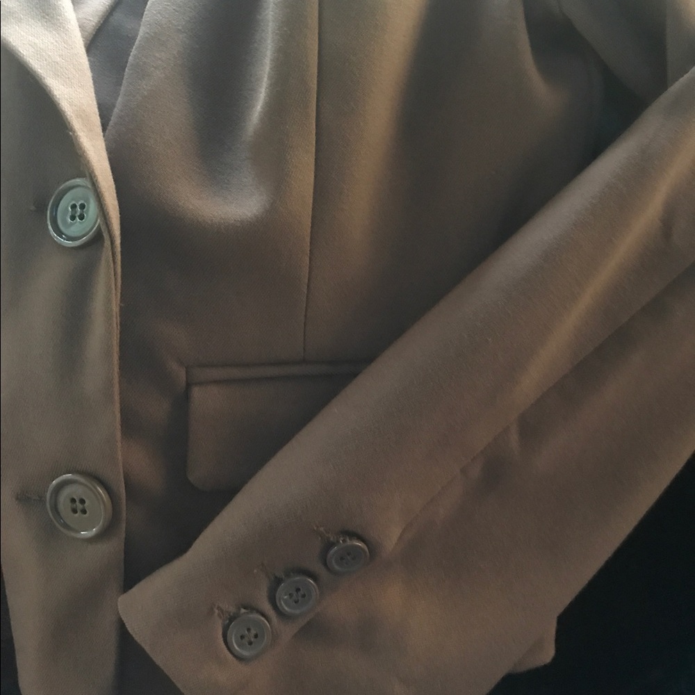 Tobacco colored blazer