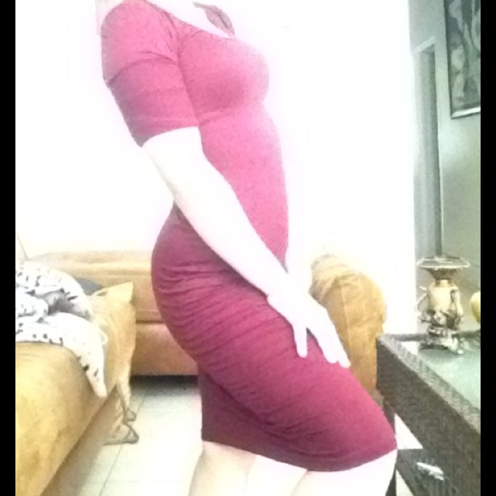 Red dress