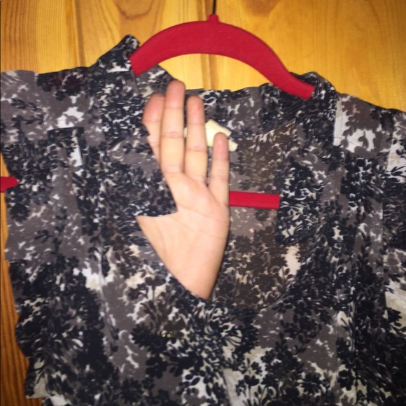 Converse, Shirt/Blouse/Tank Top, leafy pattern, XS - Picture 4 of 8