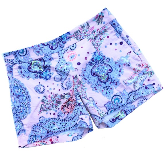 Express Pants - {Express} Paisley Print Shorts