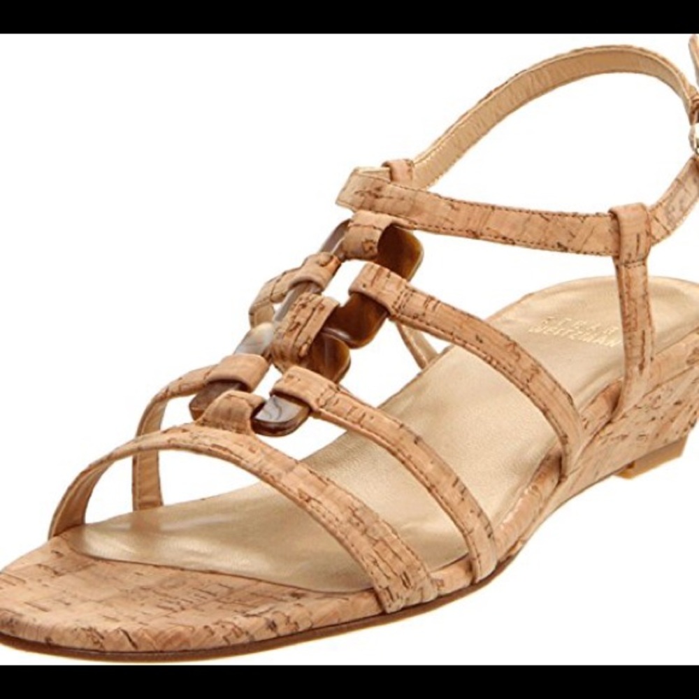 Stuart Weitzman Cork Keywest Sandal