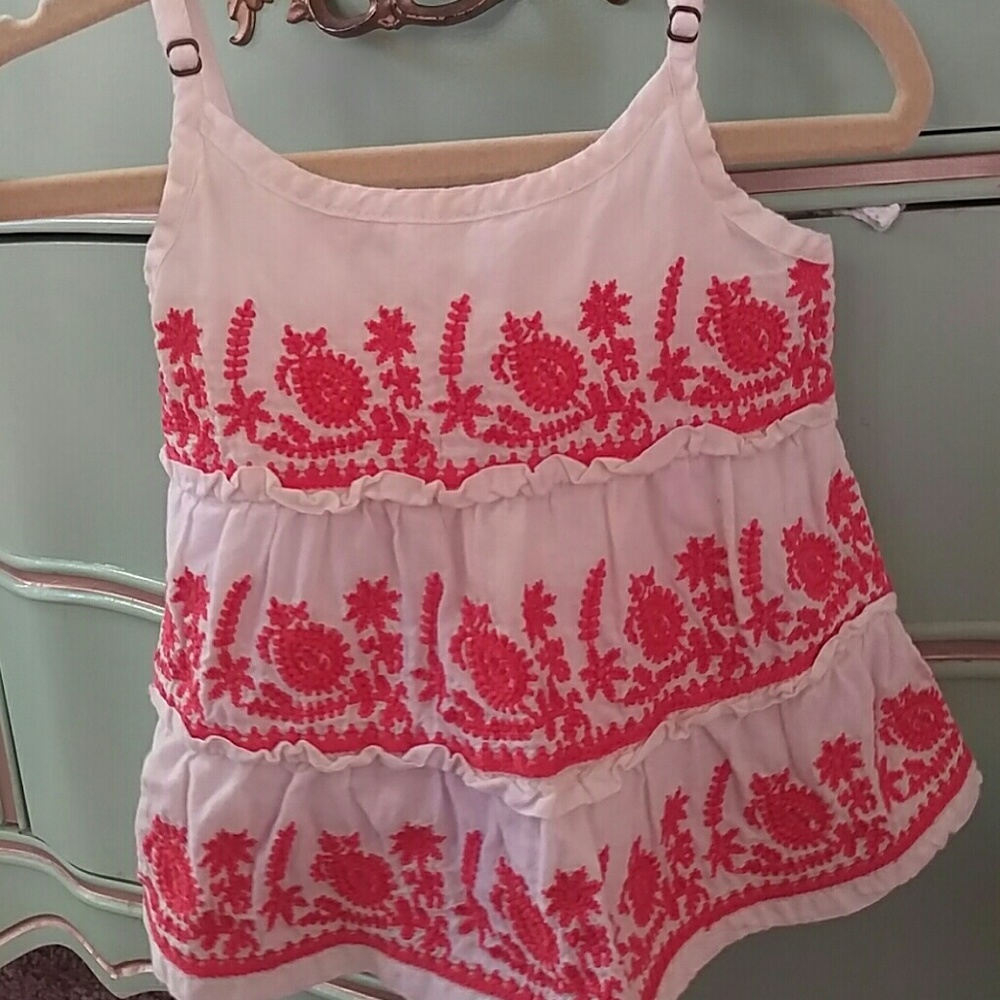 Festive Peek Embroidered Camisole