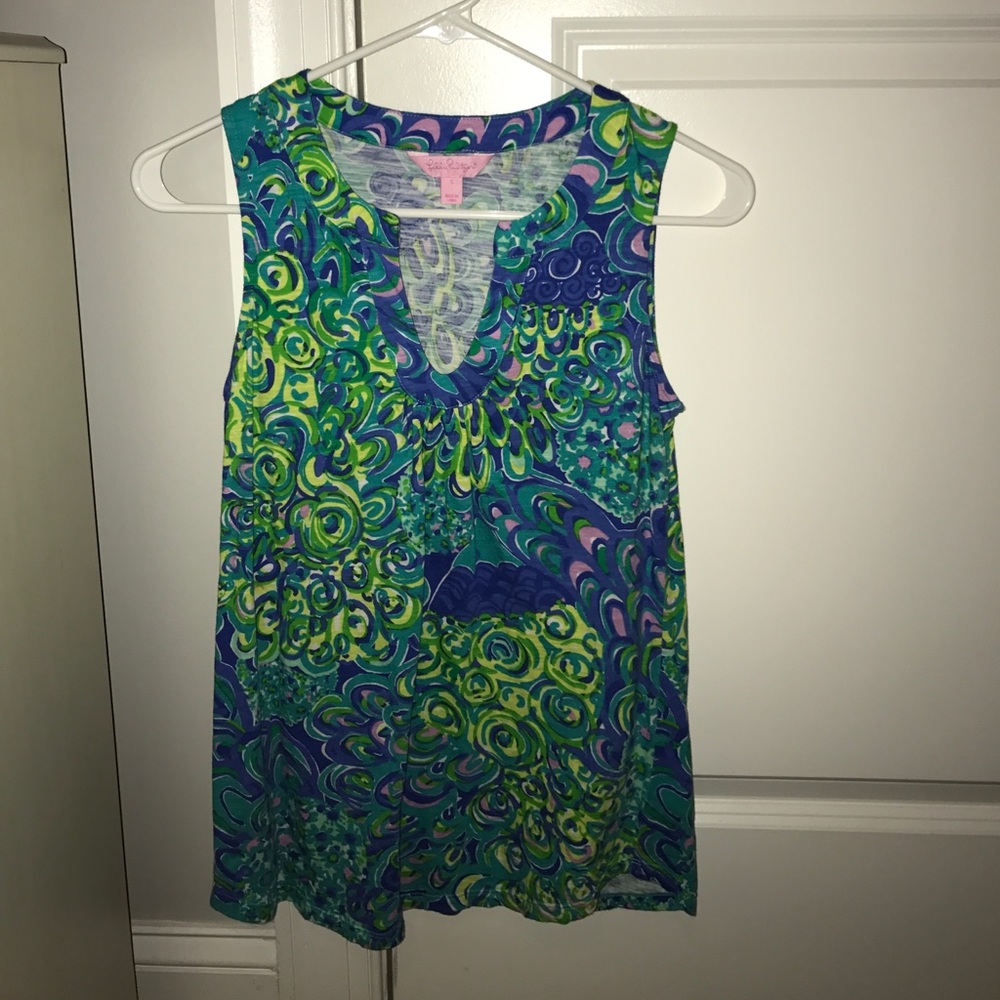 Lilly Pulitzer lagoon top