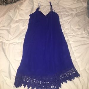Blue dress by B. Darlin.