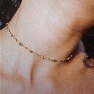 New A Marie choker- gold color