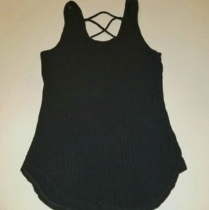 🔴3 for $15 SALE. Black ribbed tank