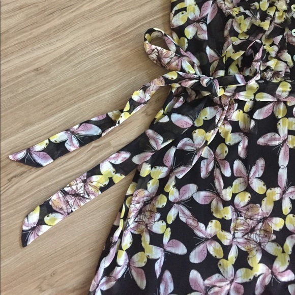 Bevy of Butterflies Dress from Black Rainn SZ Sm - Picture 1 of 8