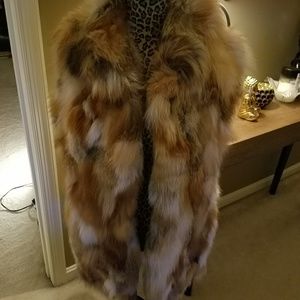 Authentic Fox fur vest