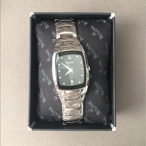 Bulova 96G46 Wrist Watch - Men - Stainless Steel