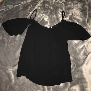 A black shirt/tank