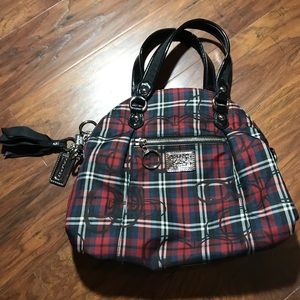 Coach Crossbody Poppy Tartan Collection! EUC!