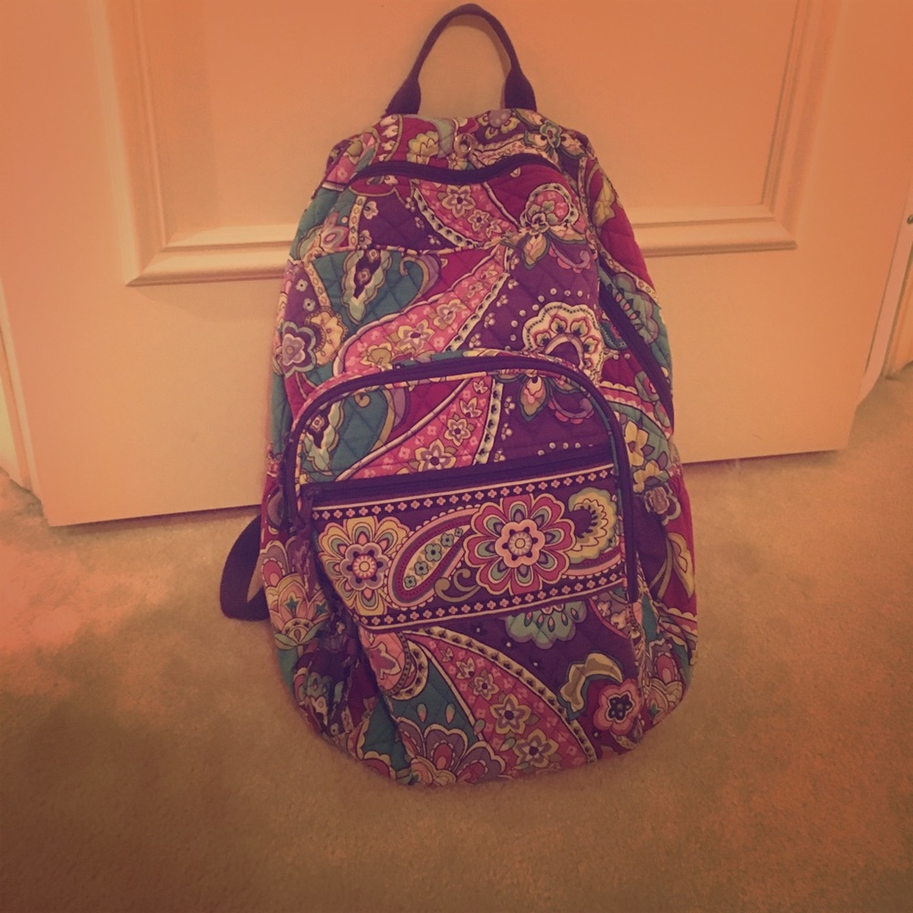 Vera Bradley Backpack looks new