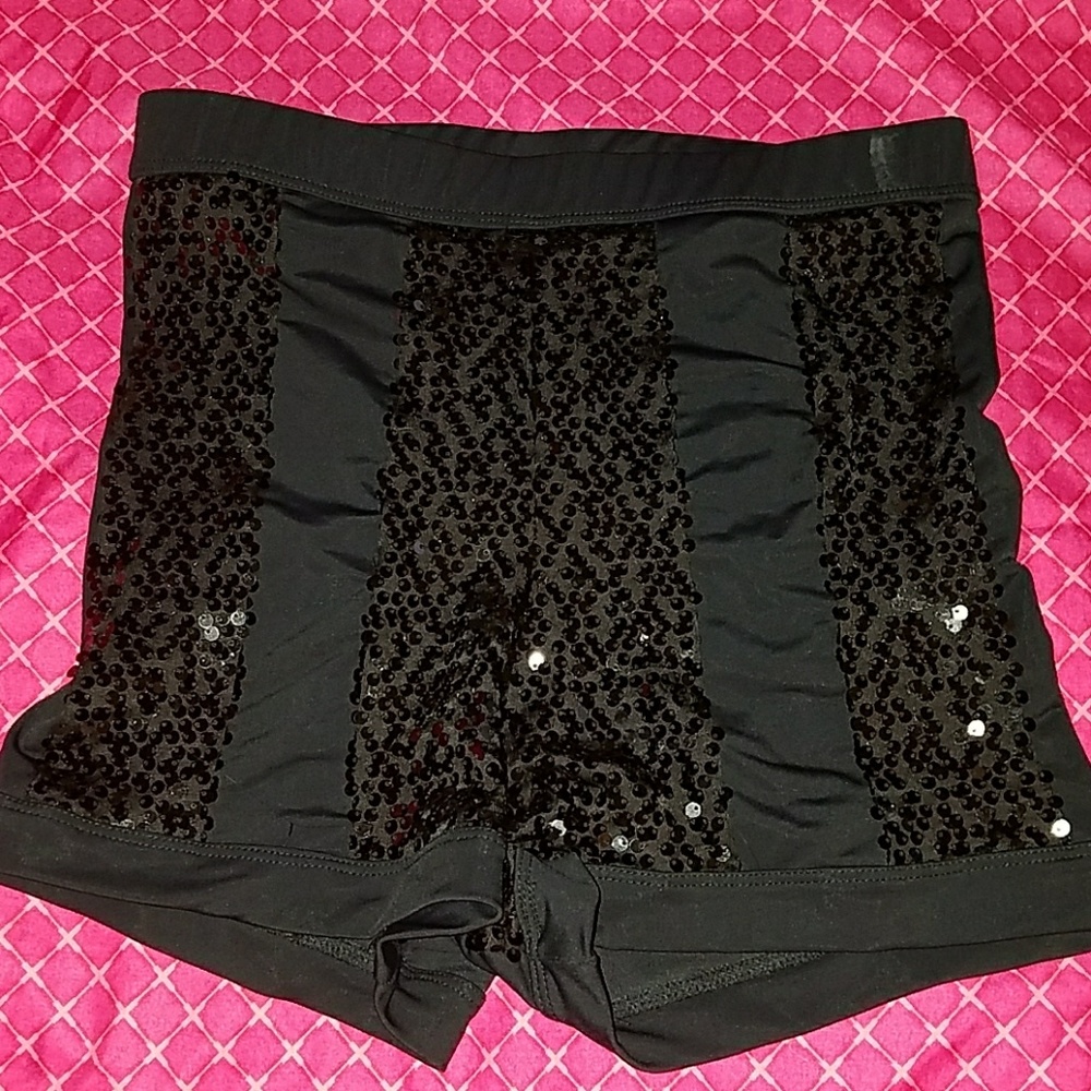 Sequin Bike Shorts