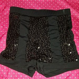 Sequin Bike Shorts