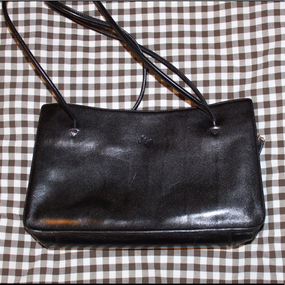 Monsac Black Handbag/Shoulderbag