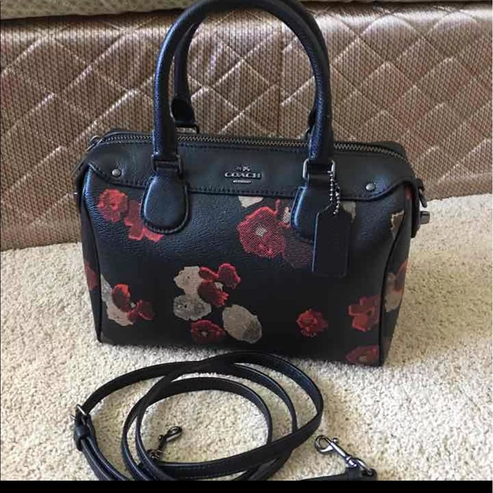 Coach Bennett flower two tone