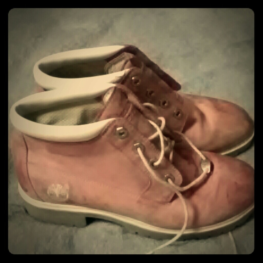 Girl pink timberlands - Picture 1 of 5