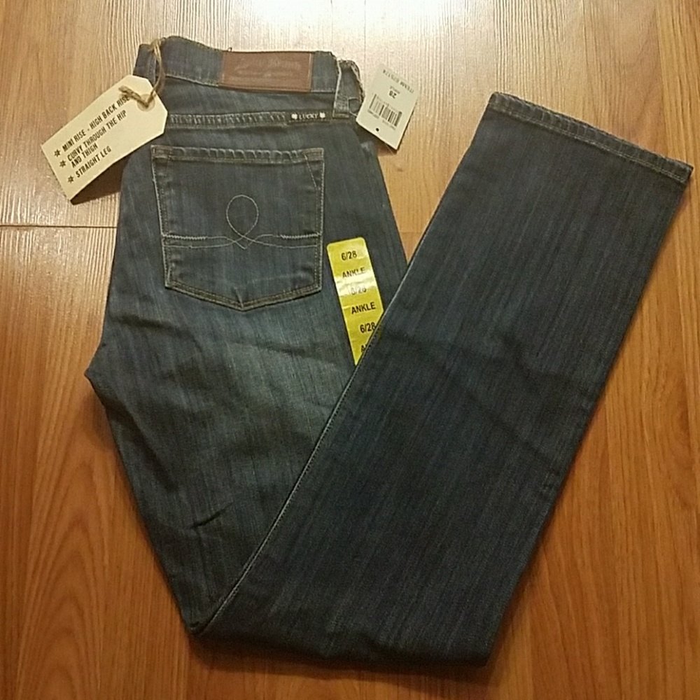 PRICE ✂ LUCKY BRAND SOFIA STRAIGHT JEAN'S