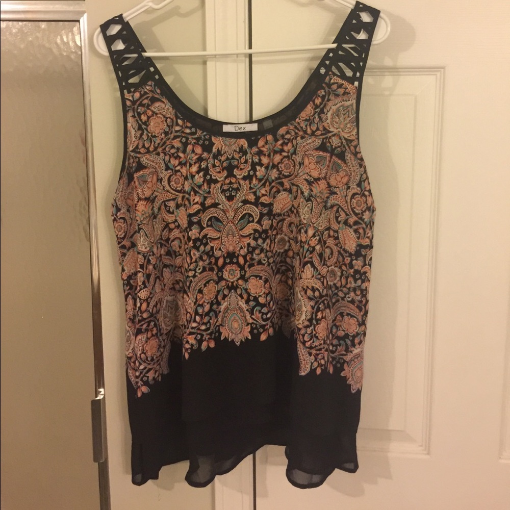 Summer Tank from Stitch Fix. Floral print.