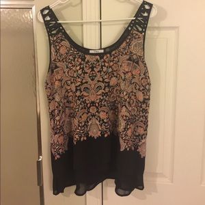 Summer Tank from Stitch Fix. Floral print.