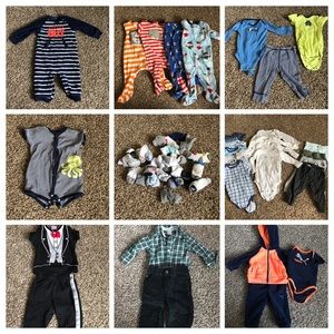 Boys clothes/ outfits 3-6 months lot/ bundle