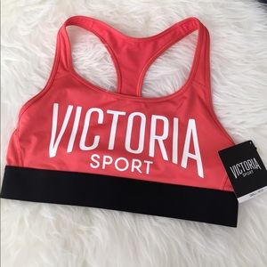 Victoria's Secret Sports Bra Color: ReddishOrange