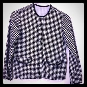 Dog tooth jacket