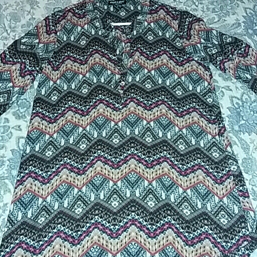 Aztec Patterned Dress